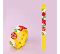 Bracelet De Construction Ville Village D'hiver Créatif Pour Enfants, Cadeau De Joyeux Noël, Blocs De Construction À Longueur Réglable, Jouet, 2021