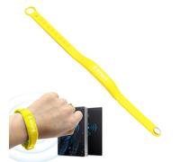 Bracelet de contrôle d'accès portable - Bracelet d'identification IC étanche 13,56 MHz, gestion du paiement et du stockage | Centres de jeux, parcs aquatiques, parcs d'attractions, concerts