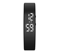 Bracelet de d'activité physique, bracelet intelligent de d'exercice, alarme vibrante, podomètre, bracelet étanche pour homme et femme, pour l'exercice en plein air, la gym, la