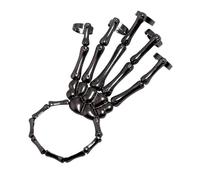 Bracelet de doigt du crâne - Ingers réglables Wrirstband GH0st Handd Chain | Bracelet os à main squelette PNK | Punk Ghost Claw Fingerr Bijoux conjoint pour fête, cosplay, performance de scène