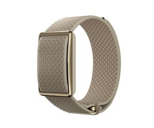 Bracelet de fitness connecté POLAR Loop GPS intégré, suivi sommeil et SpO2, bracelet textile beige, bracelet sans écran, autonomie jusqu'à 8 jours, étanchéité 3ATM