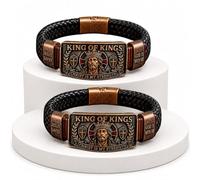 Bracelet de foi du roi des rois, bracelet chrétien, le Christ est ma force