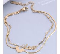 Bracelet de jambe Love-Gold KP20780