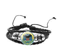 Bracelet de l'armée russe Spetsnaz GRU des forces spéciales - Bracelet de l'armée russe - Cadeau pour les fans de l'armée, 20 mm, Verre
