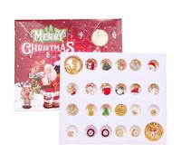 Bracelet de l'Avent de Noël | Kit de bricolage 24 jours - DIY Bijoux Calendrier Compte à rebours - Pour adolescents adultes amateurs de travaux manuels réunions de famille activité