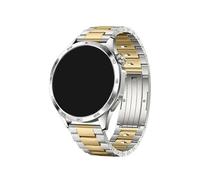 Bracelet de luxe en titane à ajustement rapide, for Huawei Watch 4 Pro Watch GT4 46MM 3 Pro Ultimate Metal Correa adapté for Honor GS Pro 22MM(Silver Gold,For Huawei Watch 3)