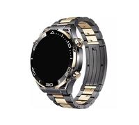 Bracelet de luxe en titane à ajustement rapide, for Huawei Watch 4 Pro Watch GT4 46MM 3 Pro Ultimate Metal Correa adapté for Honor GS Pro 22MM(Gray Gold,22MM)