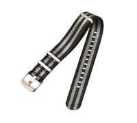 Bracelet de montre, 18 mm à 24 mm, bracelet de montre en nylon tissé doux for la peau for homme for montre analogique(Color 3,24mm)