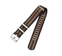 Bracelet de montre, 18 mm à 24 mm, bracelet de montre en nylon tissé doux for la peau for homme for montre analogique(Color 2,20mm)
