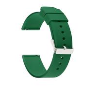Bracelet de montre 18 mm avec fermoir Topsic for bracelet Galaxy 20/22 (accessoires)(Green,20mmSV)
