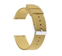 Bracelet de montre 18 mm avec fermoir Topsic for bracelet Galaxy 20/22 (accessoires)(Khaki,22mmSV)