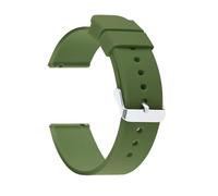Bracelet de montre 18 mm avec fermoir Topsic for montres Galaxy 20/22 - Accessoires(Army Green,16mmSV)