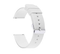 Bracelet de montre 18 mm avec fermoir Topsic for montres Galaxy 20/22 - Accessoires(White,14mmSV)