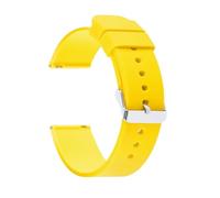 Bracelet de montre 18 mm avec fermoir Topsic for montres Galaxy 20/22 - Accessoires(Yellow,16mmSV)