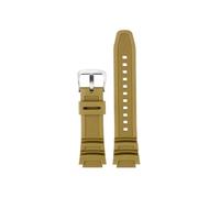 Bracelet de montre 18mm Compatible avec Casio W218H AE-1200 AE1100 1300 SGW-300 SGW400 MRW-200(Khaki Silver)