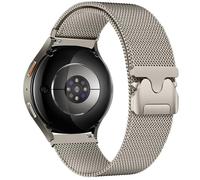 Bracelet de montre 20 mm en acier inoxydable compatible avec Samsung Galaxy Watch7/6/5/4/FE Bracelet 40 44 mm, Watch5 Pro 45 mm/Galaxy6/4 Classic 47 43 46 42, bracelet en métal magnétique pour homme