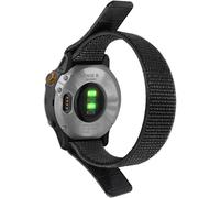 Bracelet de montre (20 mm) pour Garmin Fenix 7S/6S/5S, Samsung Galaxy Watch Black