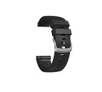 Bracelet de montre 22 mm - Compatible avec Garmin, Samsung, Huawei et plus Black