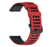 Bracelet de montre 22 mm for Amazfit Helio, bracelet connecté for T-Rex3 Pro 48 (remplacement)(KEdc-red black)