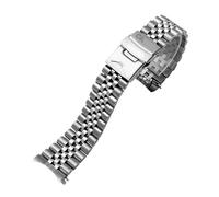 Bracelet de montre 22 mm for Casio MDV107-1A MDV106-1A Bracelet de montre en acier de plongée Bracelet de remplacement en métal adapté au bracelet for CASIO(B-Silver)