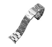Bracelet de montre 22 mm for Casio MDV107-1A MDV106-1A Bracelet de montre en acier de plongée Bracelet de remplacement en métal adapté au bracelet for CASIO(C-Silver)