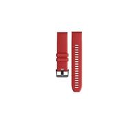 Bracelet de montre 22mm Compatible avec Garmin Forerunner 965/955/ Solar/ 945/ LTE/ 745 935/ Approach S62/ S60(Style 2 Red)
