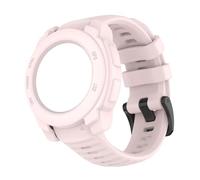 Bracelet de montre 40 mm + coque de protection d'écran compatible avec Garmin Instinct E 40 mm, bracelets de rechange en silicone