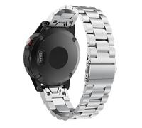 Bracelet de montre à dégagement rapide argenté pour Garmin Fenix 7s (20 mm)