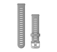Bracelet de montre à dégagement rapide avec boucle argent Garmin 18 mm Gris 18 mm