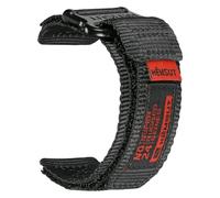 Bracelet de montre à dégagement rapide compatible avec Garmin Vivoactive 3/5/6, Approach S42/S50, Vivomove HR, bracelets de rechange en nylon pour Amazfit Active 2 44 mm/Active 3/GTR Mini/T-Rex 3 Pro