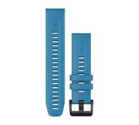 Bracelet de montre avec boucle en acier inoxydable Garmin QuickFit 22 - bleu céruléen - TU
