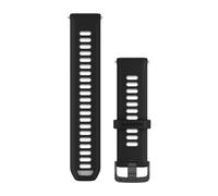 Bracelet de montre avec boucle gris Garmin Forerunner® Noir 22 mm