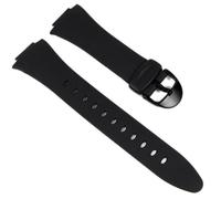 Bracelet De Montre Casio 15Mm Résine Noir F-E10-1 F-E10