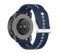 Bracelet de montre coloré 22MM pour montre Suunto Race S Blue + Grey