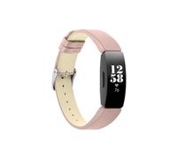 Bracelet de montre Compatible avec Fitbit Inspire/Inspire HR, Cuir - Rose Rose G