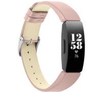 Bracelet de montre Compatible avec Fitbit Inspire/Inspire HR, Cuir - Rose Rose G