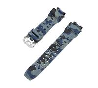 Bracelet de montre compatible avec for Casio Rangeman G-Shock G9200 G9100 GW9200 GW9101 GW9102 GW9110 GW9125(Cam-royal blue)