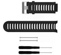 Bracelet de montre Compatible avec Garmin Forerunner 910XT, Gel de silice - Noir Noir G