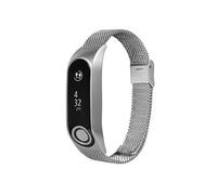 Bracelet de montre Compatible avec TomTom Touch, Acier inoxydable - Argent
