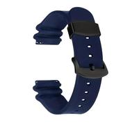 Bracelet De Montre Compatible For Seiko No.5 SKX007 SKX009 SRP777J1 Prospex Diving, Sport For Silicone Étanche For Anneau For Métal(Blue-Metal-BK,22MM_NO LOGO)