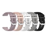 Bracelet de Montre Compatible Withings Steel HR 36mm, ScanWatch 38mm et Move - en Silicone Souple pour Sport
