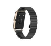 Bracelet de montre connecté compatible avec Huawei Watch Fit Mini 16 mm en acier inoxydable, remplacement