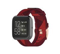 Bracelet de Montre Connectée Compatibles avec fitbit versa 2/versa/versa lite/blaze , 23mm Montre Connectée Femme Homme en nylon Sport Classiques Bracelet de Bracelets Réglables de Remplacement Bandes