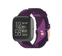 Bracelet de Montre Connectée Compatibles avec fitbit versa 2/versa/versa lite/blaze , 23mm Montre Connectée Femme Homme en nylon Sport Classiques Bracelet de Bracelets Réglables de Remplacement Bandes