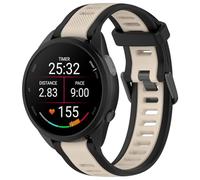 Bracelet de Montre Connectée Compatibles avec Garmin Forerunner 165, 20mm Bracelet à Boucle en Silicone Remplacement Bandes de Sport Classiques Bracelets de Montre Connectée Femme Homme
