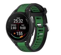Bracelet de Montre Connectée Compatibles avec Garmin Forerunner 165, 20mm Sportifs Montre Sport en Silicone Montre Connectée Femme Homme de Bracelets Réglables de Bracelets de Montre Accessoires