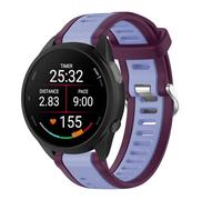 Bracelet de Montre Connectée Compatibles avec Garmin Forerunner 165, 20mm Sportifs Montre Sport en Silicone Montre Connectée Femme Homme de Bracelets Réglables de Bracelets de Montre Accessoires