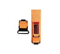 Bracelet de montre convexe en nylon 16mm Compatible avec Casio DW5600 GM-5600 DW-6900 GM110 GM2100 GA900 GA-800 GM-110(Orange -Black)