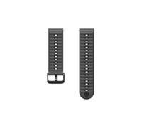 COROS Bracelet en silicone Nomad - 24 mm Gris/argent TU
