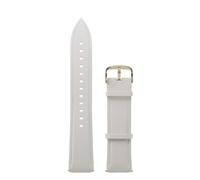 Bracelet de montre cuir Garett Blanc 20 mm